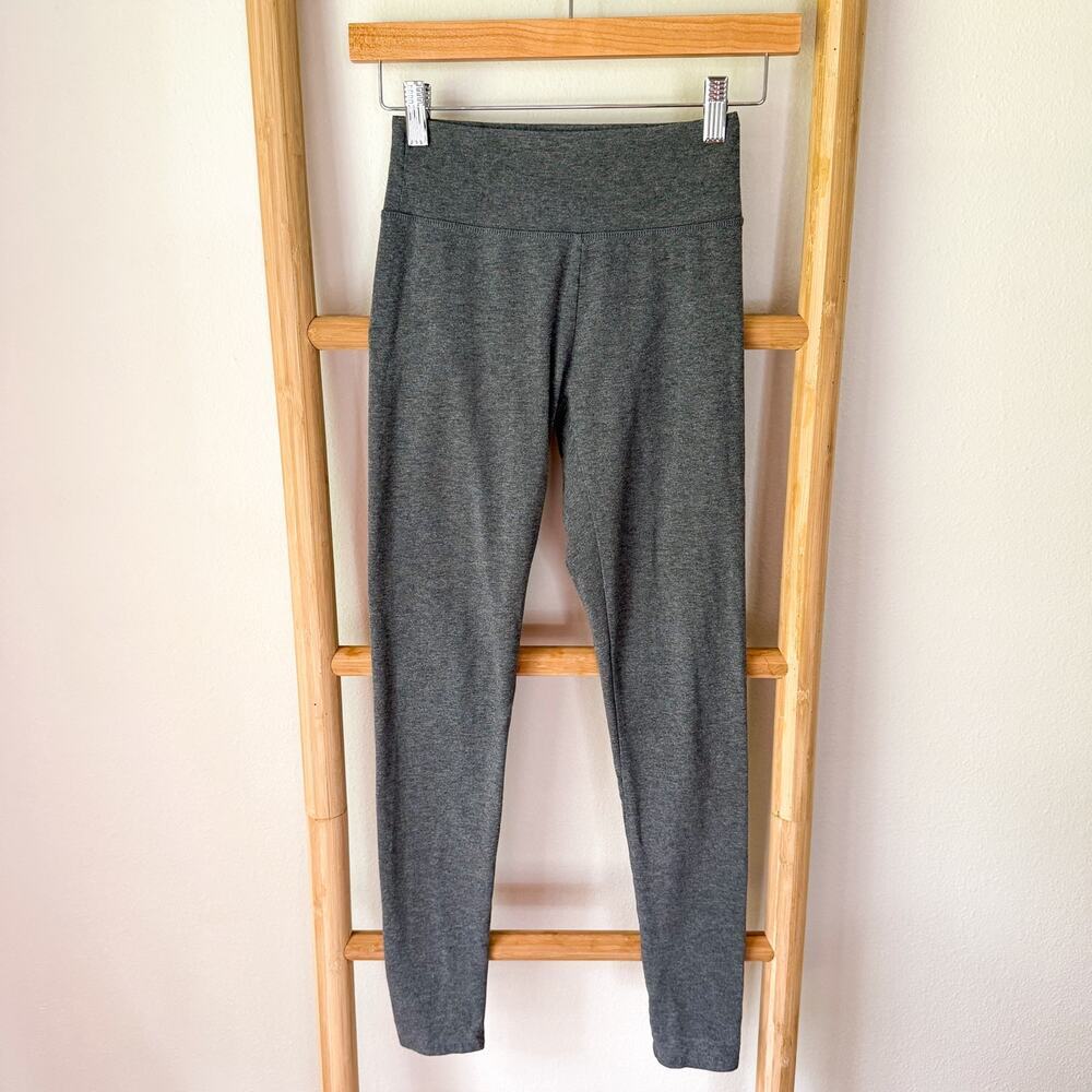 Aerie Chill Play Gray High Rise Leggings XS Athletic Yoga Workout Pants